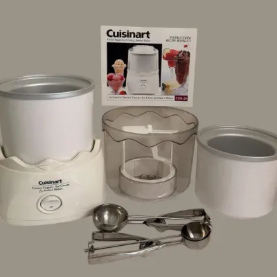  Cuisinart Frozen Yogurt, Ice Cream & Sorbet Maker Set