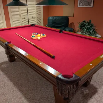 Sale Photo Thumbnail #76: Contender Brunswick Pool Table