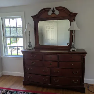 Sale Photo Thumbnail #53: Dresser and Mirror