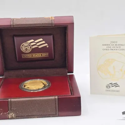 Sale Photo Thumbnail #20: 1922 2009 american buffalo 1oz gold proof coin