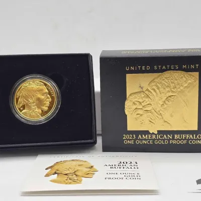 Sale Photo Thumbnail #25: 1932 2023 american buffalo 1oz gold proof coin