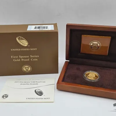 Sale Photo Thumbnail #18: 1920 2015 first spouse series gold proof coin
