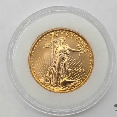 Sale Photo Thumbnail #12: 1912 1999 american eagle 14 oz gold proof coin