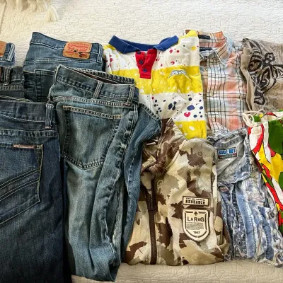 Men's Vintage Clothing And Jeans