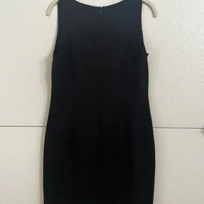 Tahari Petite Sleeveless Black Cocktail Dress