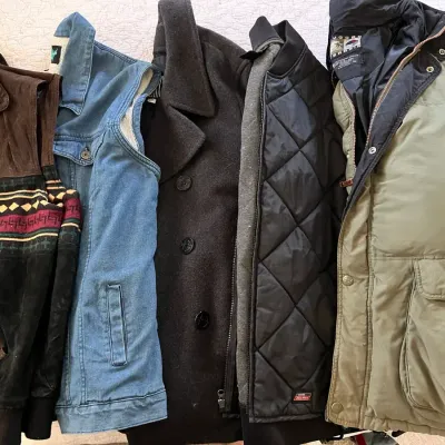 Men's Coats And Vests Incl Starter And Dickies