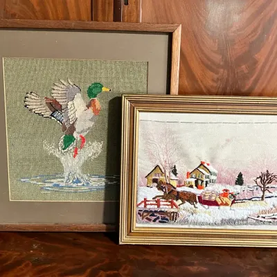 Needlepoint And Embroidery Art