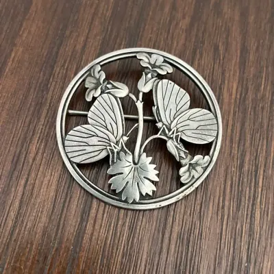 Georg Jensen sterling silver Brooch