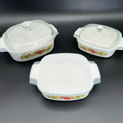 CorningWare Spice of Life La Marjolaine Casserole Baking Dish Set