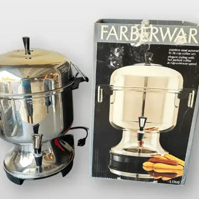Farberware Stainless Steel Automatic 12-36 Cup Coffee Urn L1360 Percolator