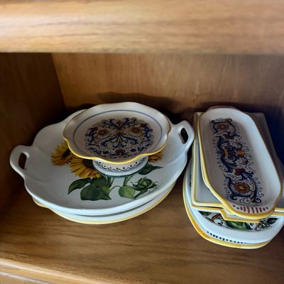 Sale Photo Thumbnail #105: Hand Painted Italian Pottery