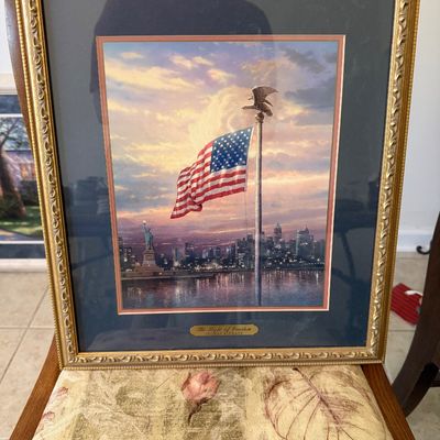 Sale Photo Thumbnail #166: Thomas Kinkade - The light of Freedome