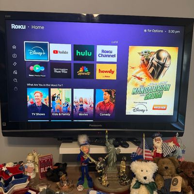 Sale Photo Thumbnail #87: 42 inch Panasonic with Roku player and wall Mount - 50 