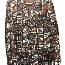 Sale Photo Thumbnail #144: Vintage 1960s Sandwich Isles Men's Sportcoat Tiki Tapa Print Jacket