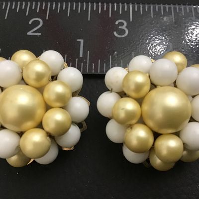 Marvella Vintage Clip on Earrings