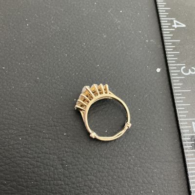 Sale Photo Thumbnail #142: Beautiful Gold Tone Fashion Cocktail Ring 
Please see attached pictures