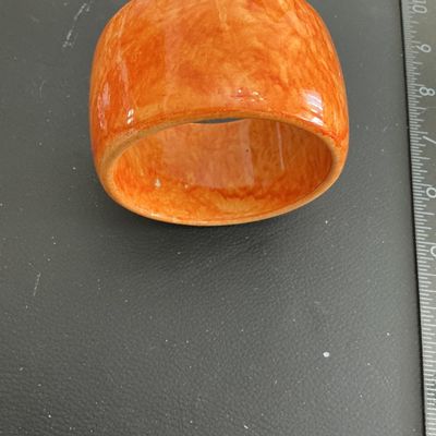 Sale Photo Thumbnail #202: Very nice lucite type bangle 
Please see attached picture