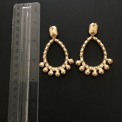 Pretty multicolor rhinestone Statement fashion earrings