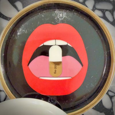 Sale Photo Thumbnail #34: Jonathan Adler "Full Dose" coasters - set of 4