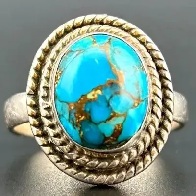 Turquoise Sterling Silver Ring