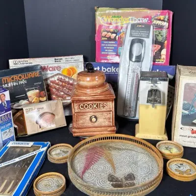 Vintage McCoy And Kitchen Items 