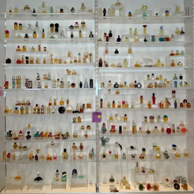 Incredible vintage collection of Mini perfume flacons 