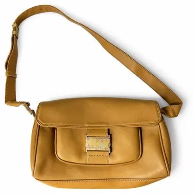 Lot 103   0 Bid(s)
Mandarina Duck Mustard Structured Handbag with Decorative Buckle