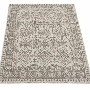 Lot 097   0 Bid(s)
Ivory and Taupe Geometric Area Rug