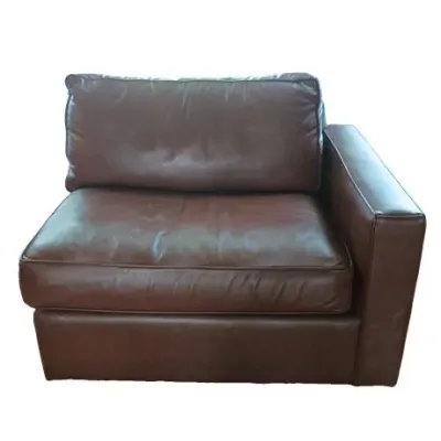 Lot 081   
Arhaus Leisure Nutmeg One-Arm Sectional Chair, Camden Collection