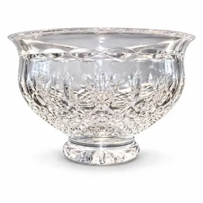Lot 047   
Signed Waterford Killarney Cut-Crystal Footed Centerpiece Bowl