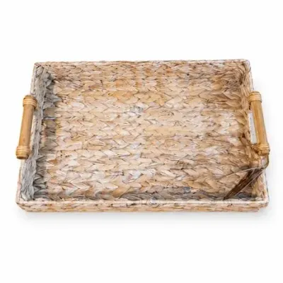 Lot 064  
RGI Home Woven Natural-Fiber Serving Tray