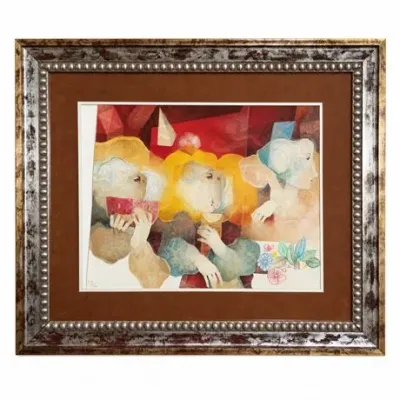 Lot 031  
Suñol Alvar Limited-Edition Figural Lithograph, EA 24/60