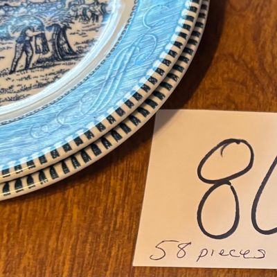 Vintage Currier and Ives Royal China and More