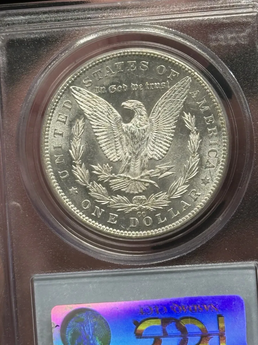 1889-CC $1 Morgan Silver Dollar – PCGS MS62 – Rare Carson City Key Date
