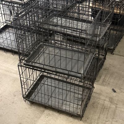 Sale Photo Thumbnail #6: 1-Metal Pet Crates and Plastic Pet Carriers

Some do have rust, some have more than one door, all will need to be cleaned.

Metal Crates of Varying Sizes x 22
Plastic Carriers of. Carrying Sizes x 5