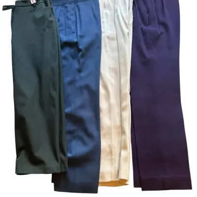 Vintage Women’s Dress Pants – 4-Piece Lot