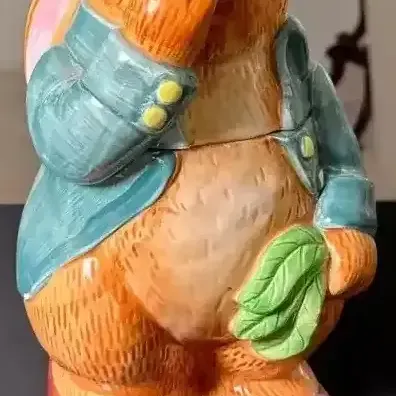 Bunny Shaped Cookie Jar