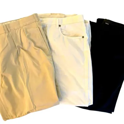 Lot of 3 Men’s Pants – Polo Ralph Lauren, IZOD & Ermenegildo Zegna – Size 38x29 / 40