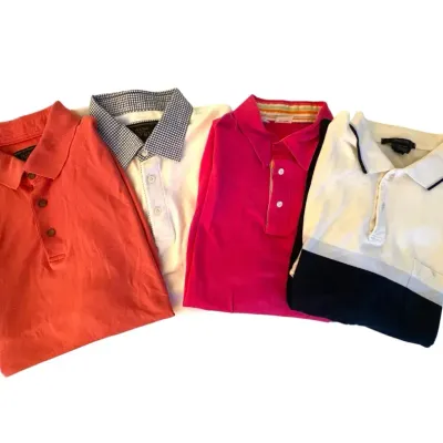 Lot of 4 Men’s Shirts – Brioni, Zegna & J.S. Bank Reserve – L/XL