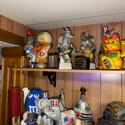 Sale Photo Thumbnail #78: Vintage Decanters 