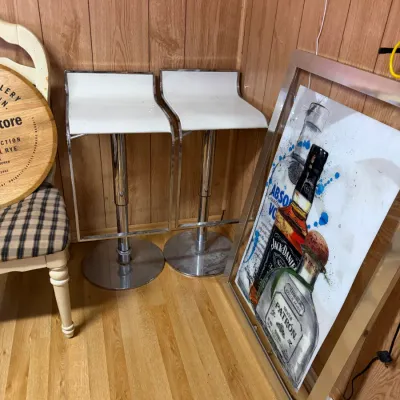 Sale Photo Thumbnail #50: Mid-Century Modern Stool Chairs 