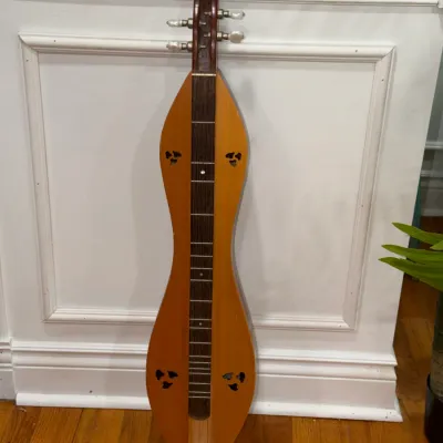 Sale Photo Thumbnail #28: Old Wooden Dulcimer String Instrument 