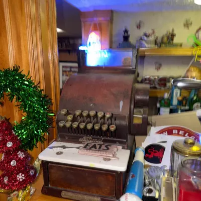 Sale Photo Thumbnail #97: 1930's Era Working Cash Register 
