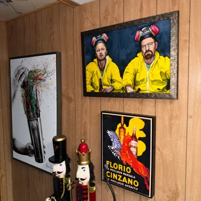 Sale Photo Thumbnail #82: framed Wall art & Litho's 