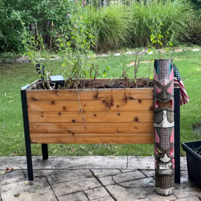 Sale Photo Thumbnail #63: 1 of 2 Large Standing Garden Growing Boxes