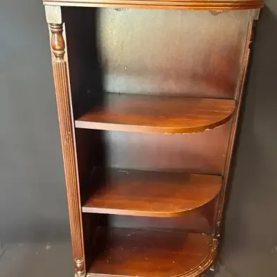 Vintage Corner Bookshelf 