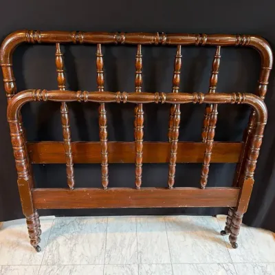 Twin Wooden Headboard And Footboard 