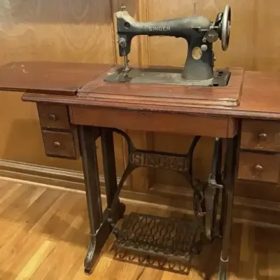 Vintage Singer Treadle Sewing Machine