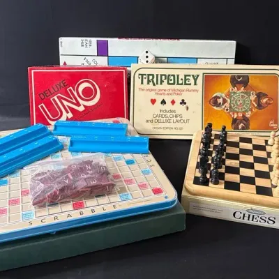 Game Time Collection: Rummy, Scrabble, Monopoly and More