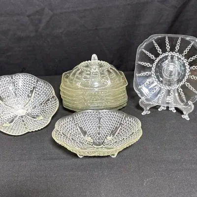 Glassware: Bread & Butter Plate, Hazel Atlas Glass and More